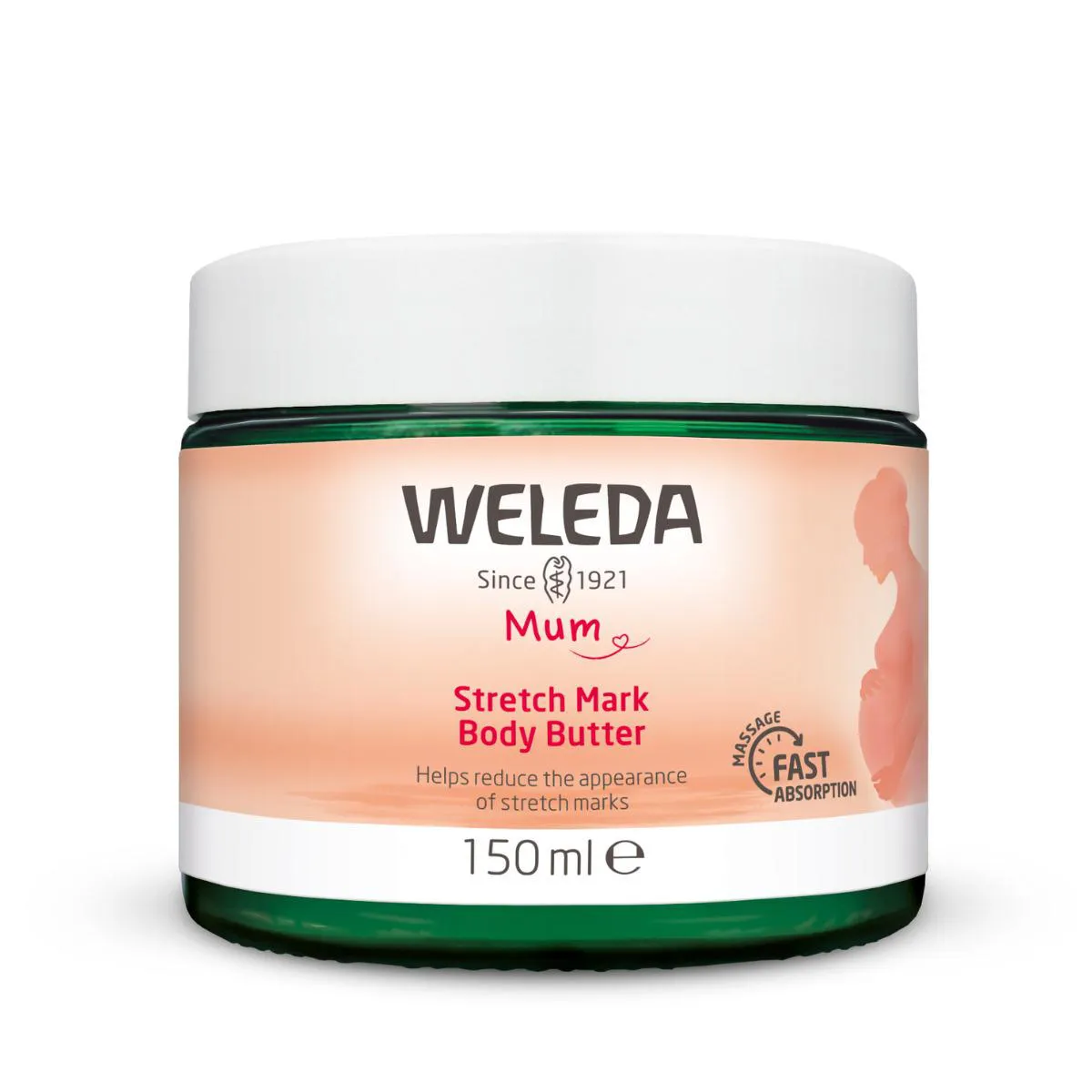 Manteiga Corporal para Estrias Weleda Mãe 150ml
