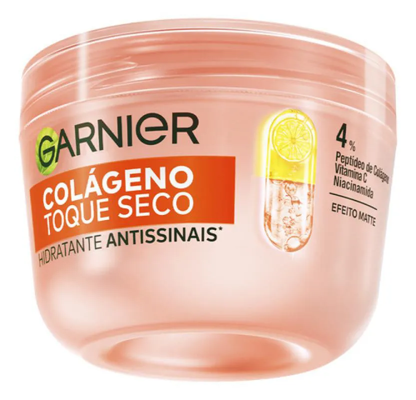 HIDRATANTE FACIAL COLáGENO TOQUE SECO 85G GARNIER