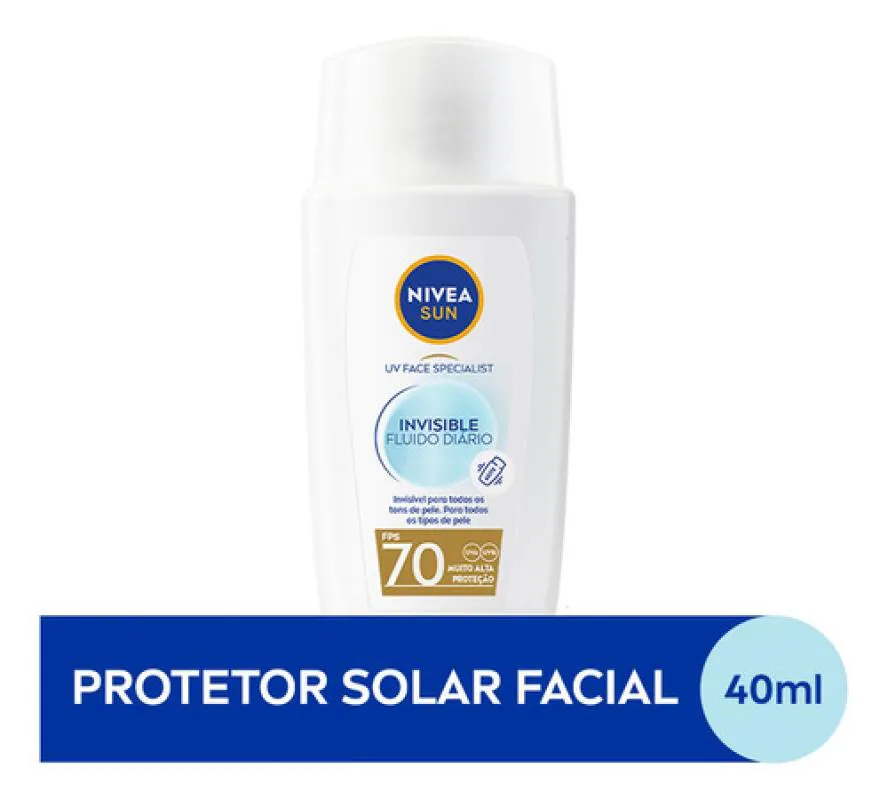 PROTETOR SOLAR FACIAL NIVEA SUN FACE SPECIALIST FPS 70 40ML