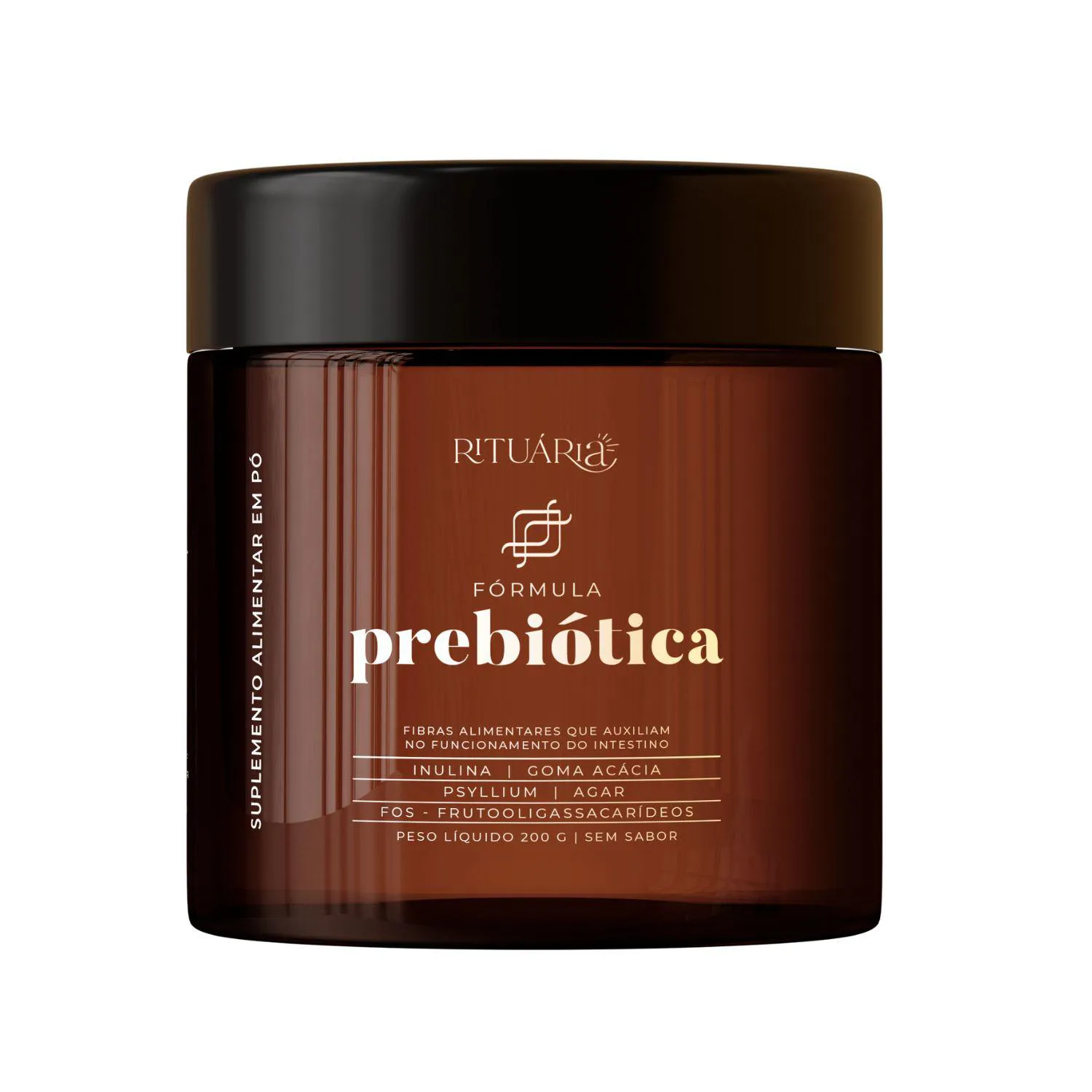 Fórmula Prebiótica | Rituária | 200g | Regula o Intestino | Inulina | Goma Acácia