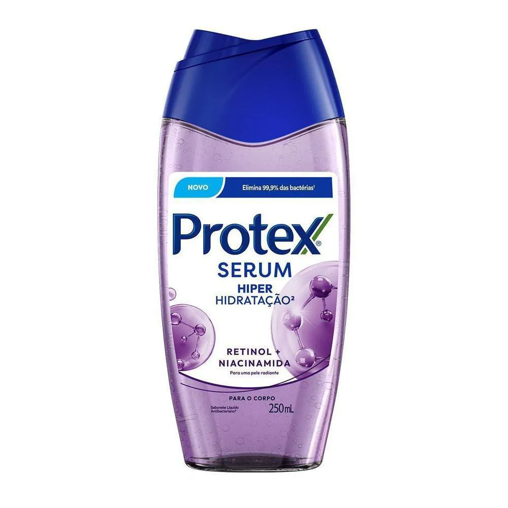 SABONETE LíQUIDO PARA CORPO PROTEX SéRUM RETINOL + NIACINAMIDA 250ML
