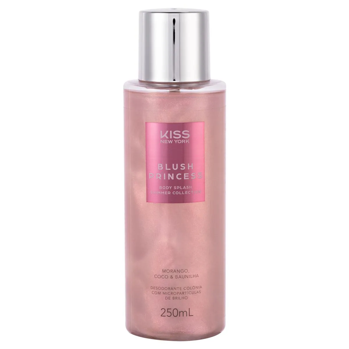 BODY SPLASH SHIMMER BLUSH PRINCESS - KISS NEW YORK BLUSH PRINCESS