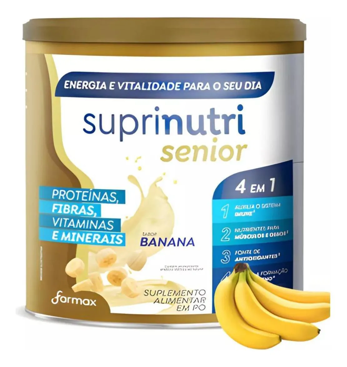 SUPRINUTRI SENIOR BANANA 400G FARMAX - FARMAX
