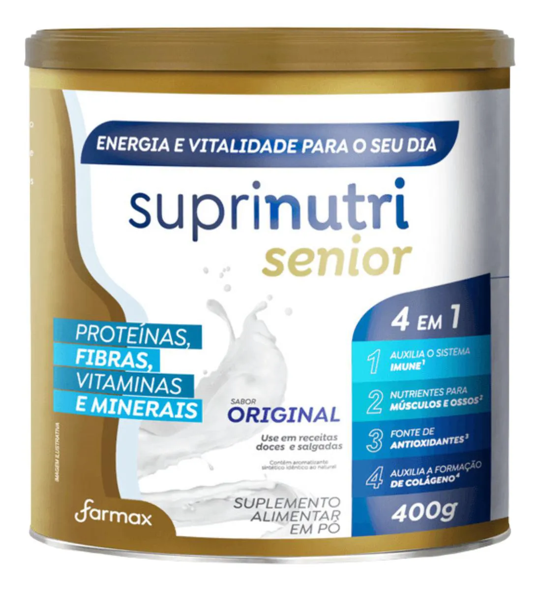 SUPRINUTRI SENIOR ORIGINAL 400G FARMAX - FARMAX
