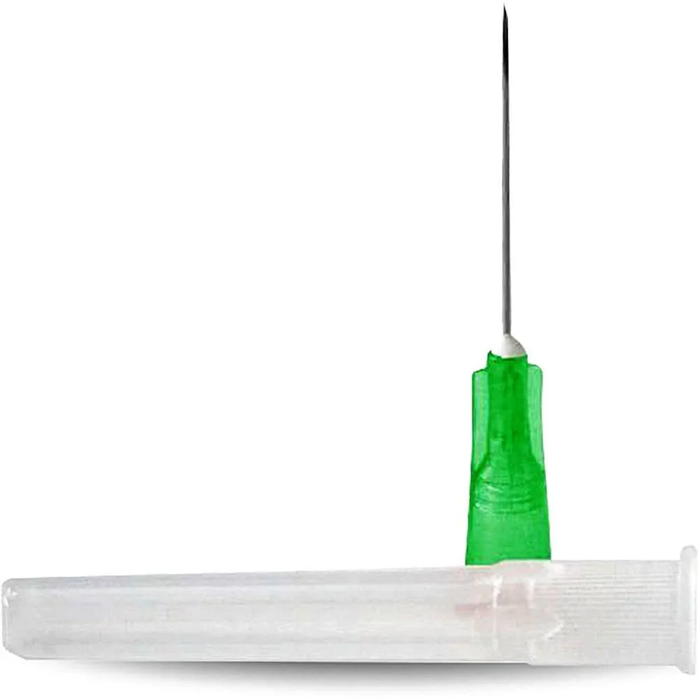 AGULHA HIPODéRMICA BD - 25X0,80MM 21G 1" VERDE - UNIDADE