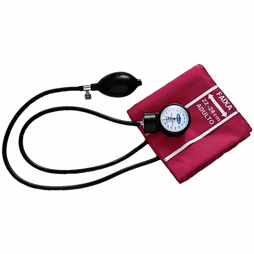 APARELHO DE PRESSãO MEDICATE ADULTO MD30 VINHO