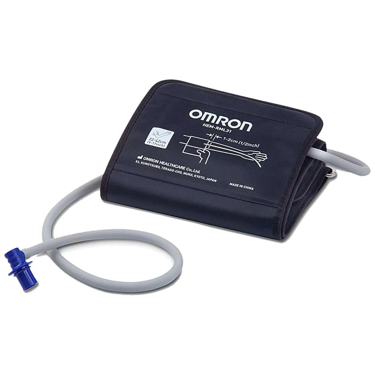BRAçADEIRA APARELHO PRESSãO OMRON HEM 7349T/7142/7144 22-42CM