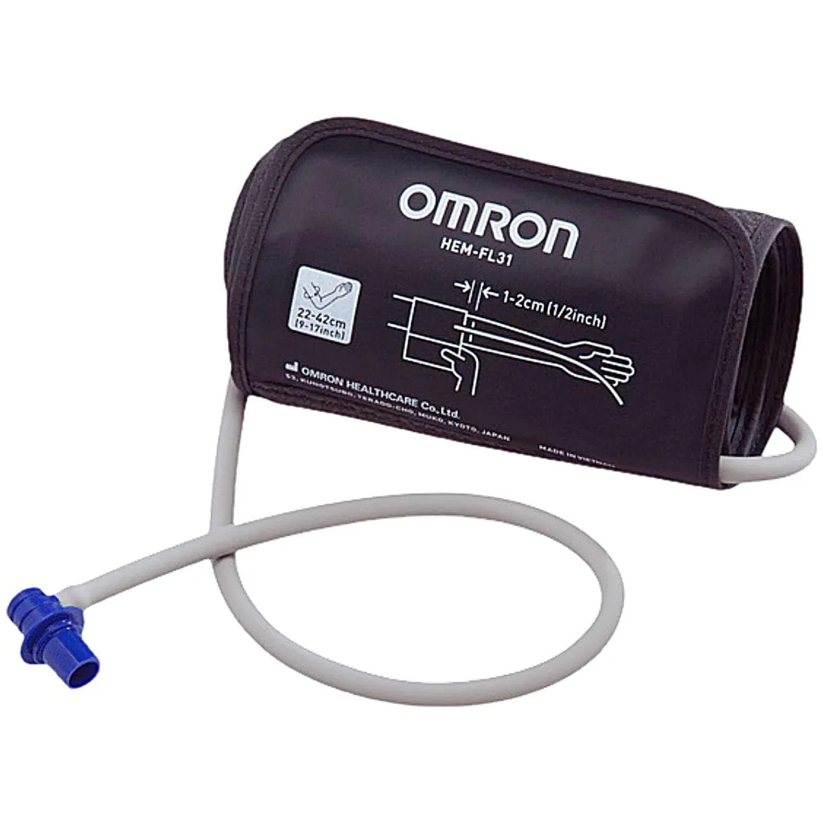 BRAçADEIRA APARELHO PRESSãO OMRON INTELLI WRAP HEM-FL31-B