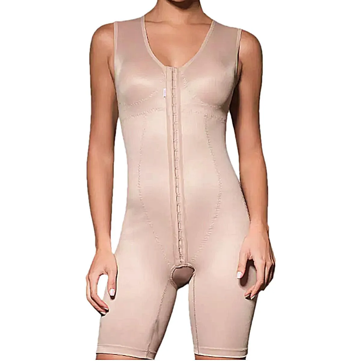CINTA MODELADORA 1/2 PERNA 429 CINTA MODERNA TAM 46 CHOCOLATE