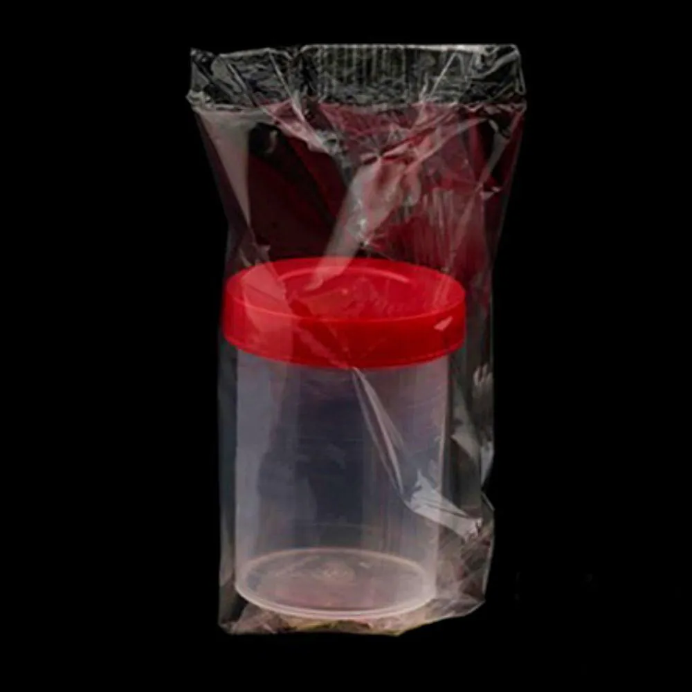 COLETOR DE URINA/FEZES CRAL ESTéRIL 50ML COM TAMPA - UNIDADE