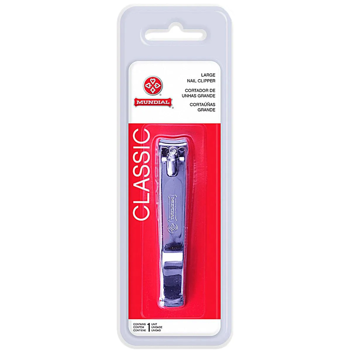 CORTADOR DE UNHAS GRANDE 121-BL CLASSIC MUNDIAL