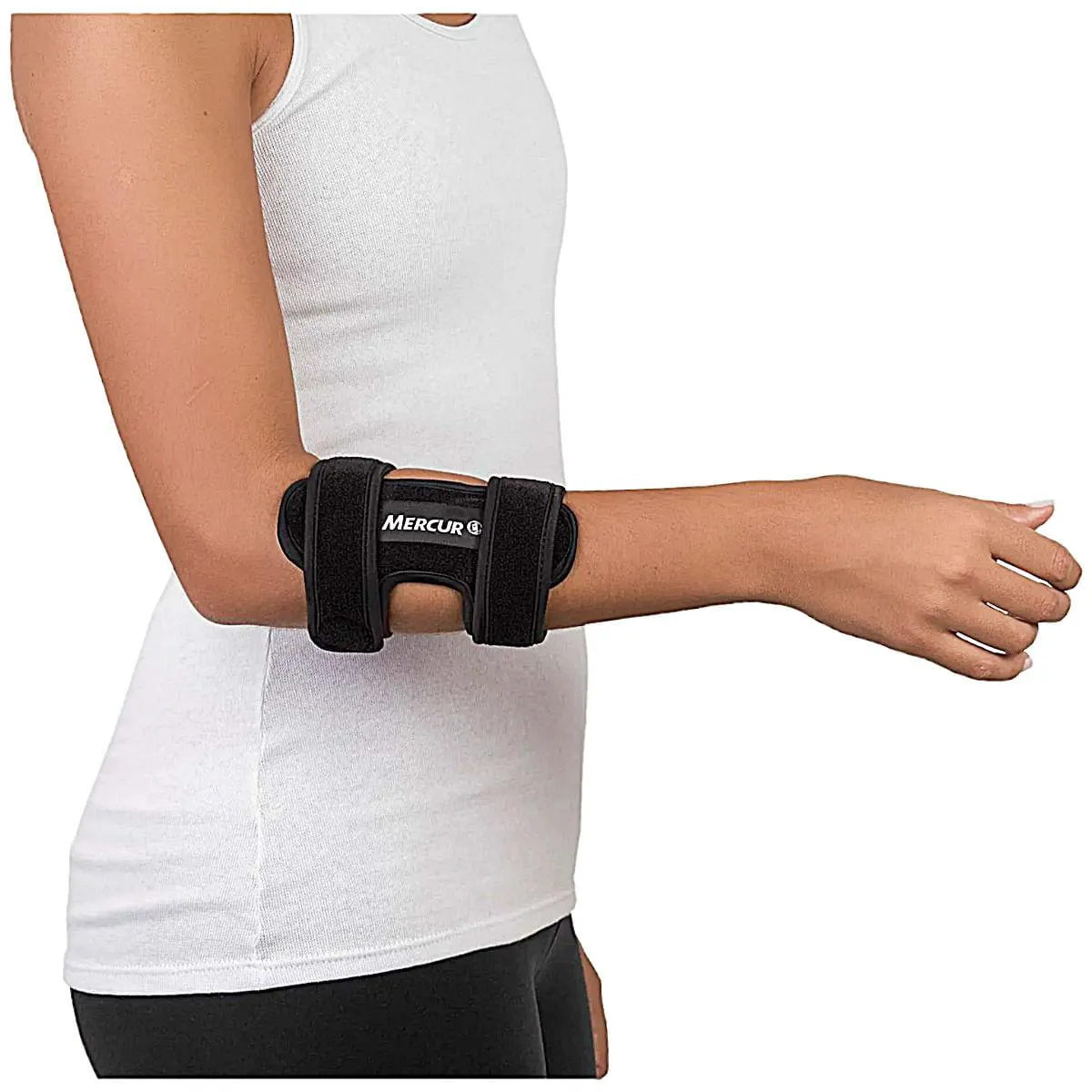 COTOVELEIRA DUPLA PARA TENNIS ELBOW MERCUR TAM G/GG - UNIDADE