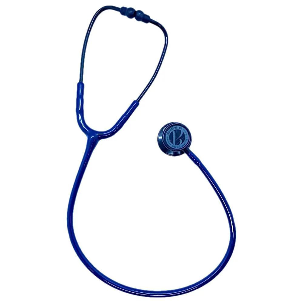 ESTETOSCóPIO BIC ES1525 DUPLO INOX ADULTO/PED AZUL MARINHO