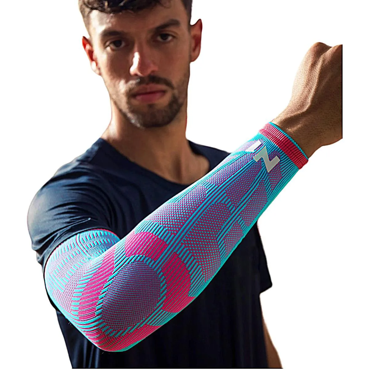 PROTETOR DE BRAçO N1 AZUL E ROSA TAM G - UNIDADE