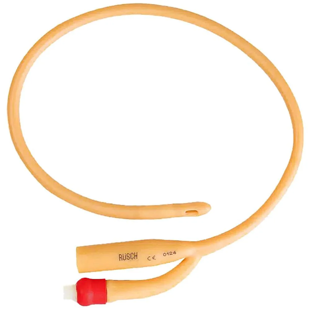 SONDA FOLEY RUSCH 2 VIAS LáTEX SILICONIZADO Nº 18 30ML - UNIDADE