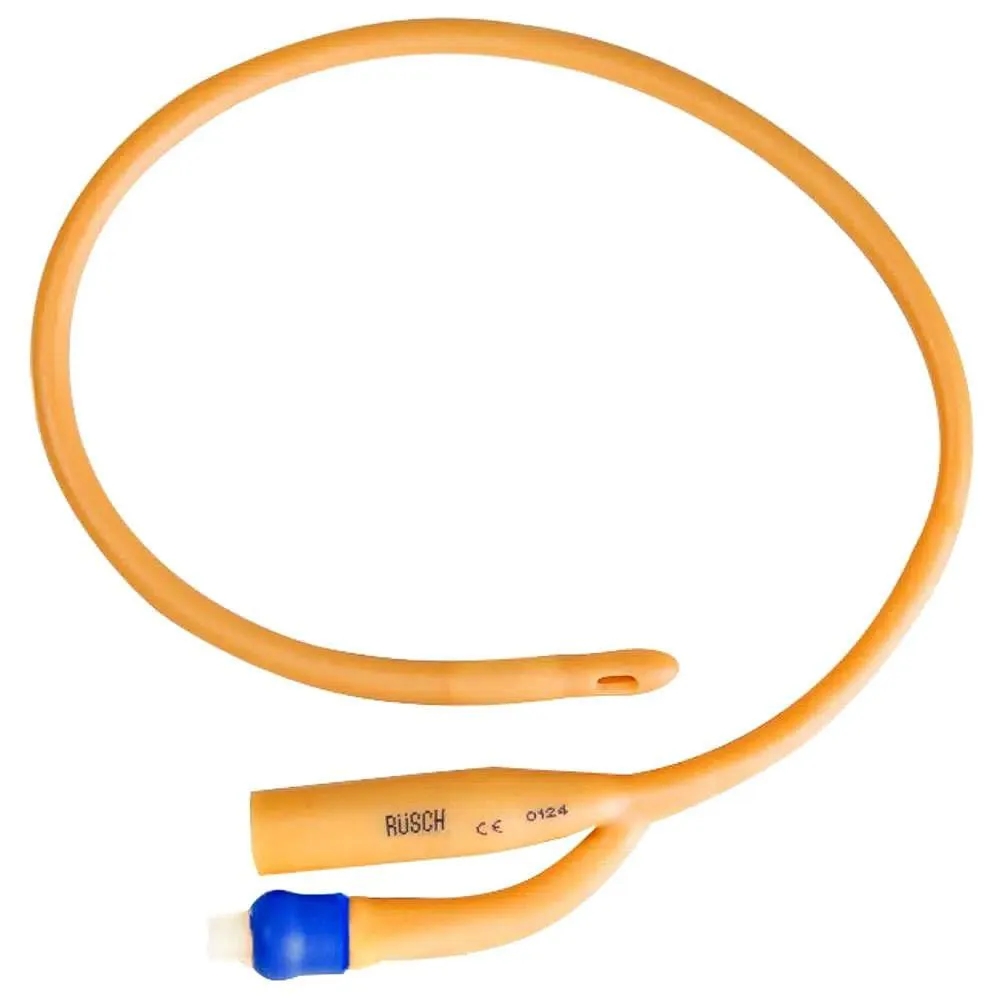 SONDA FOLEY RUSCH 2 VIAS LáTEX SILICONIZADO Nº 24 5ML - UNIDADE