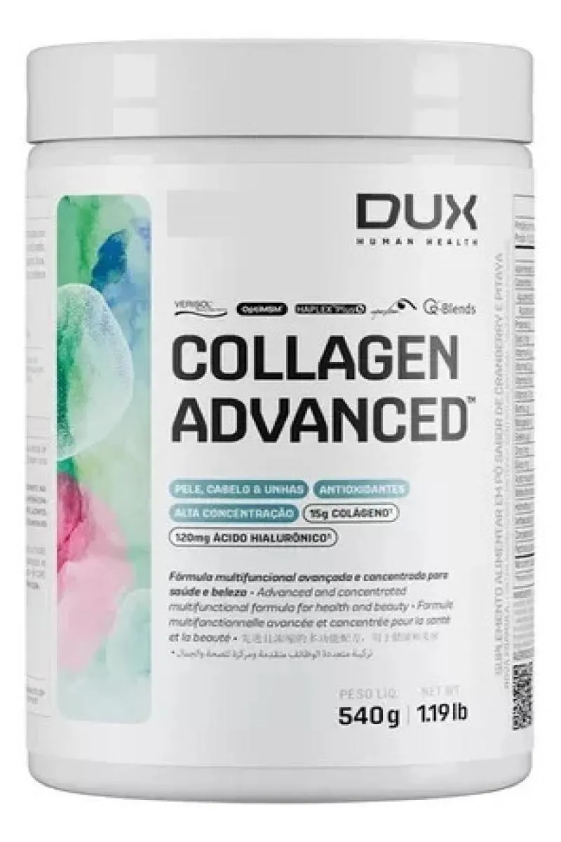 COLLAGEN ADVANCED (540G) - SABOR: MAçã