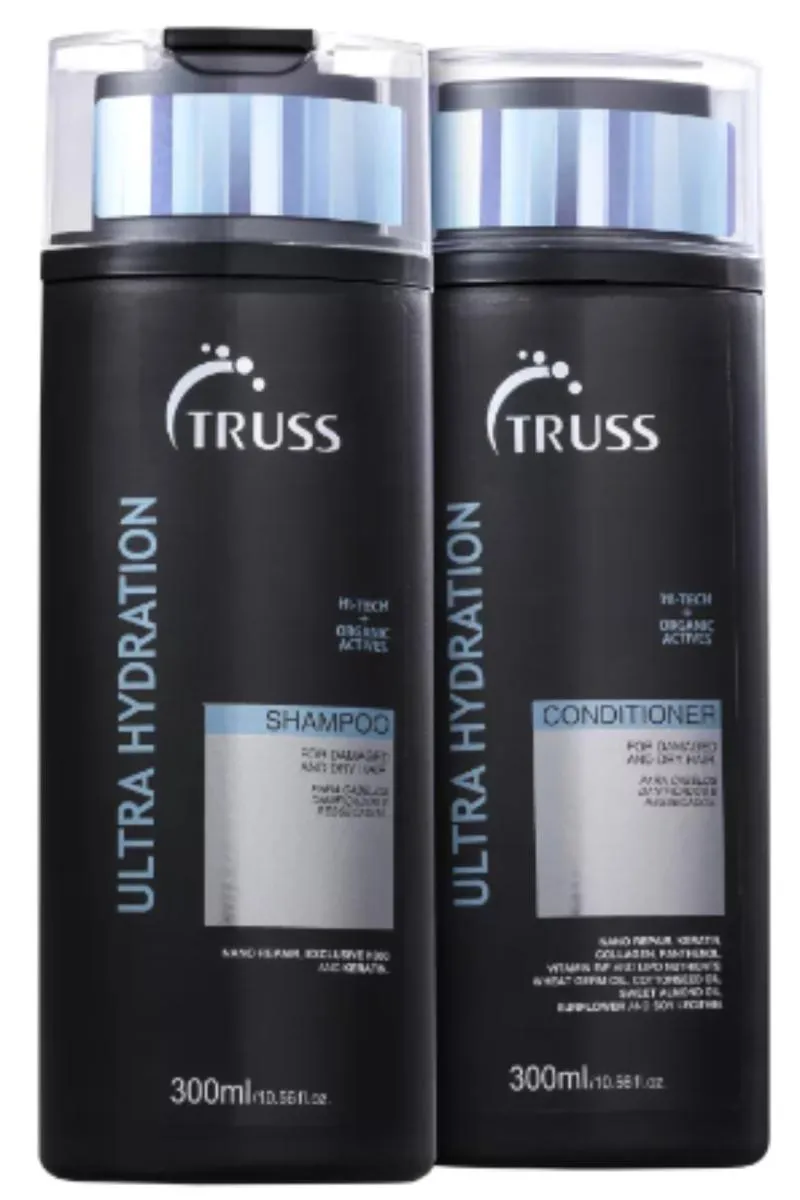 KIT TRUSS ULTRA HYDRATION SHAMPOO 300ML+ CONDICIONADOR 300ML
