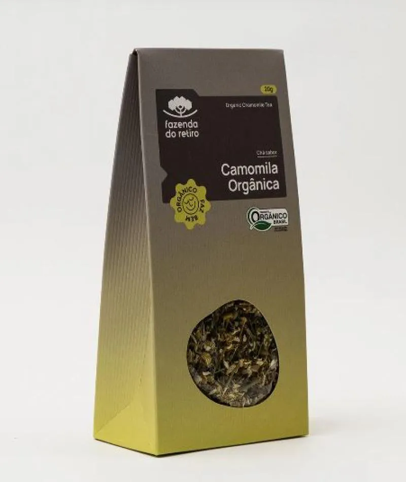 CHá DE CAMOMILA ORGâNICA (20G)