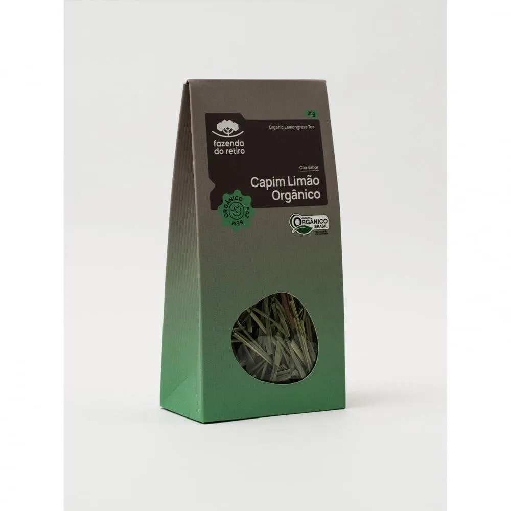 CHá DE CAPIM LIMãO ORGâNICO (20G)
