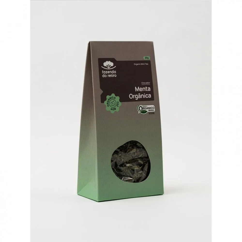 CHá DE MENTA ORGâNICA (20G)