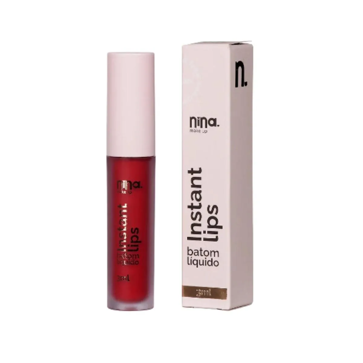 NINA MAKEUP BATOM LíQUIDO 3ML  Rubi