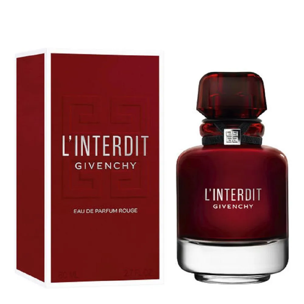 GIVENCHY L&#039INTERDIT ROUGE PERFUME FEMININO EAU DE PARFUM 80ml