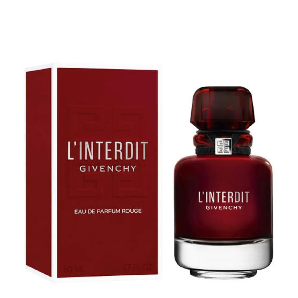 GIVENCHY L&#039INTERDIT ROUGE PERFUME FEMININO EAU DE PARFUM 50   ML