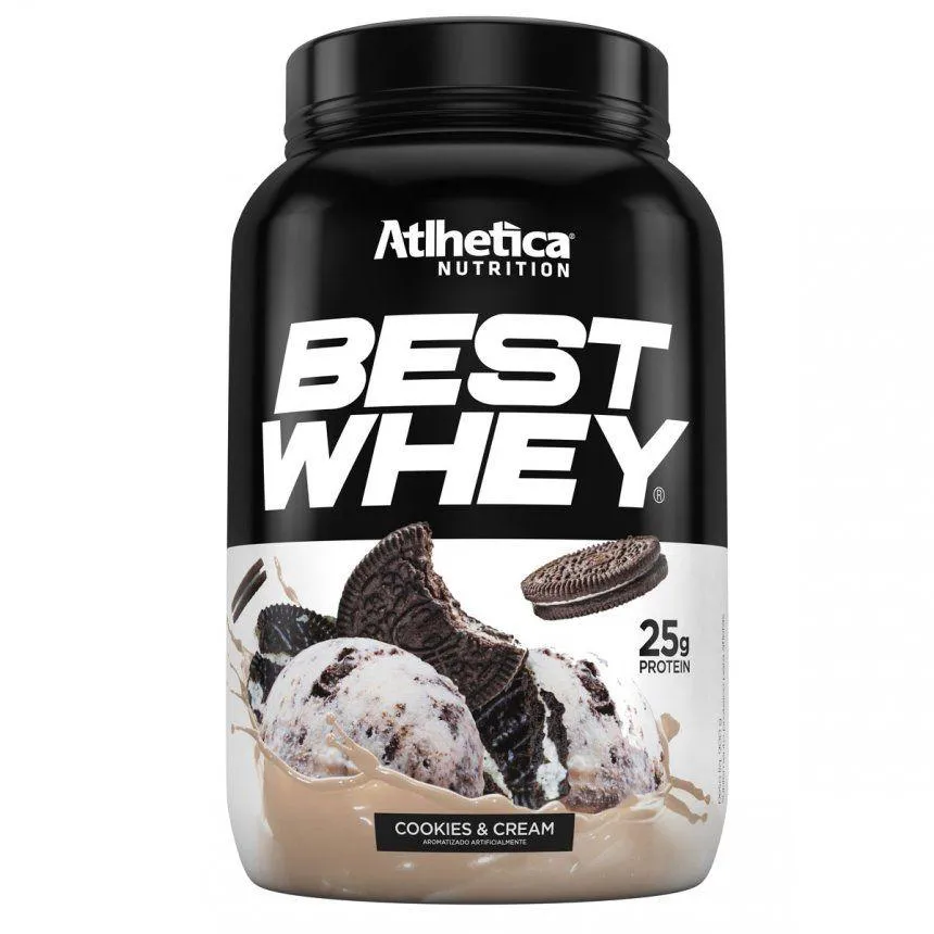 BEST WHEY (900G) - VENCIMENTO 02/05/2025 - SABOR: COOKIES E CREAM