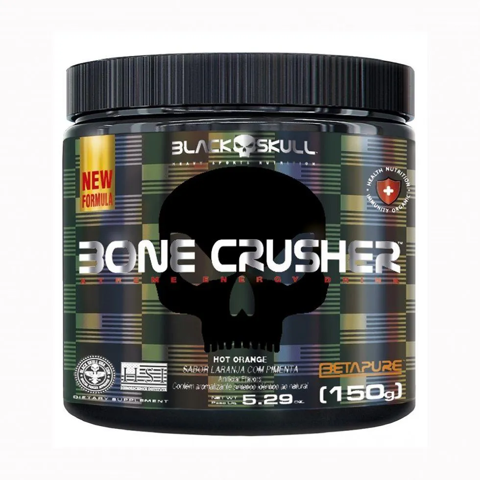 BONE CRUSHER (150G) - SABOR: LARANJA COM PIMENTA