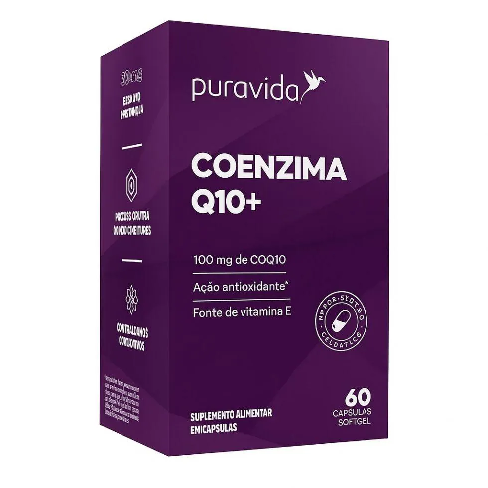 COENZIMA Q10 + 100MG (60 CAPS) - PADRãO: ÚNICO