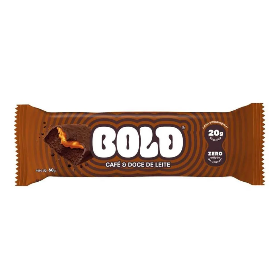 BOLD BAR (60G) - SABOR: CAFé E DOCE DE LEITE