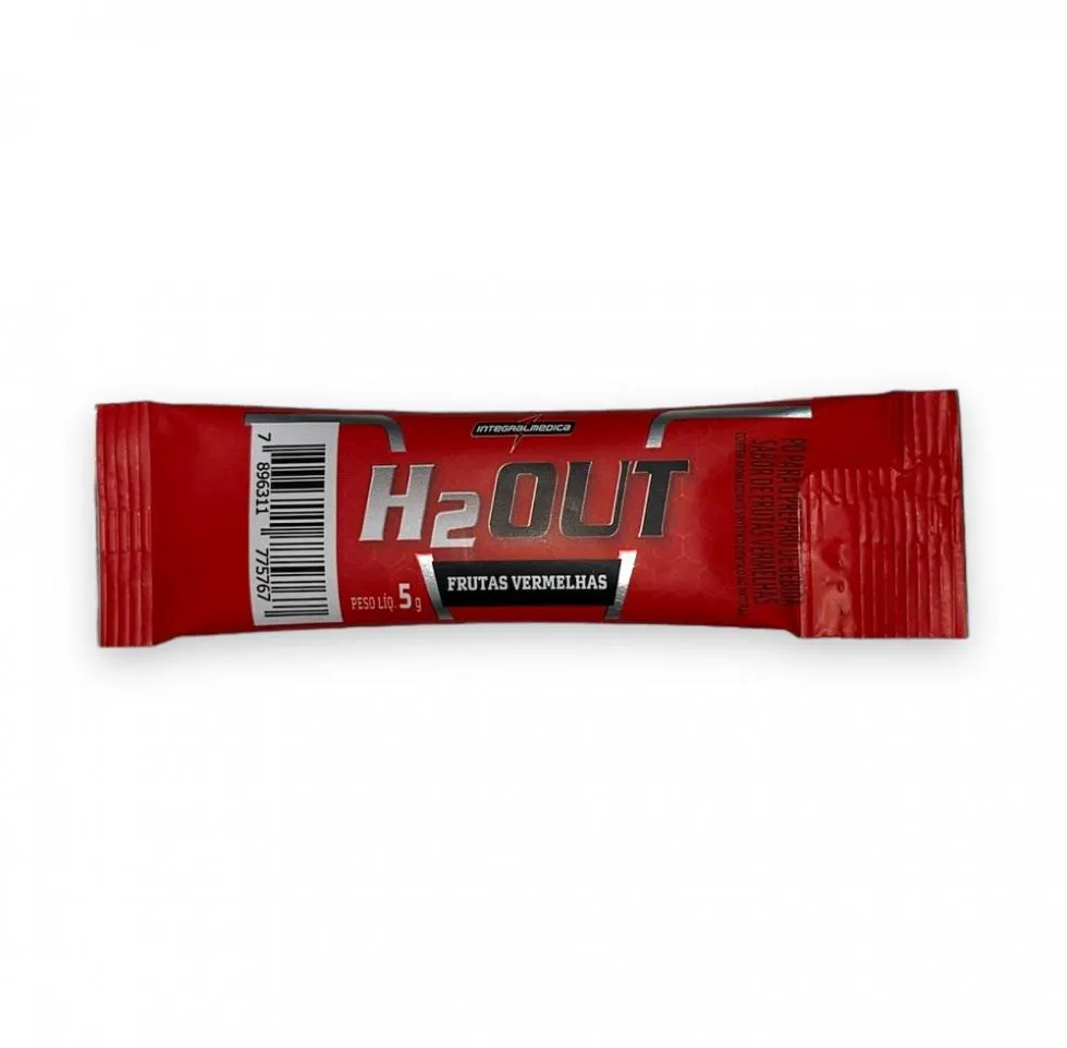 H2OUT DIURETIC STICK (5G) - SABOR: FRUTAS VERMELHAS