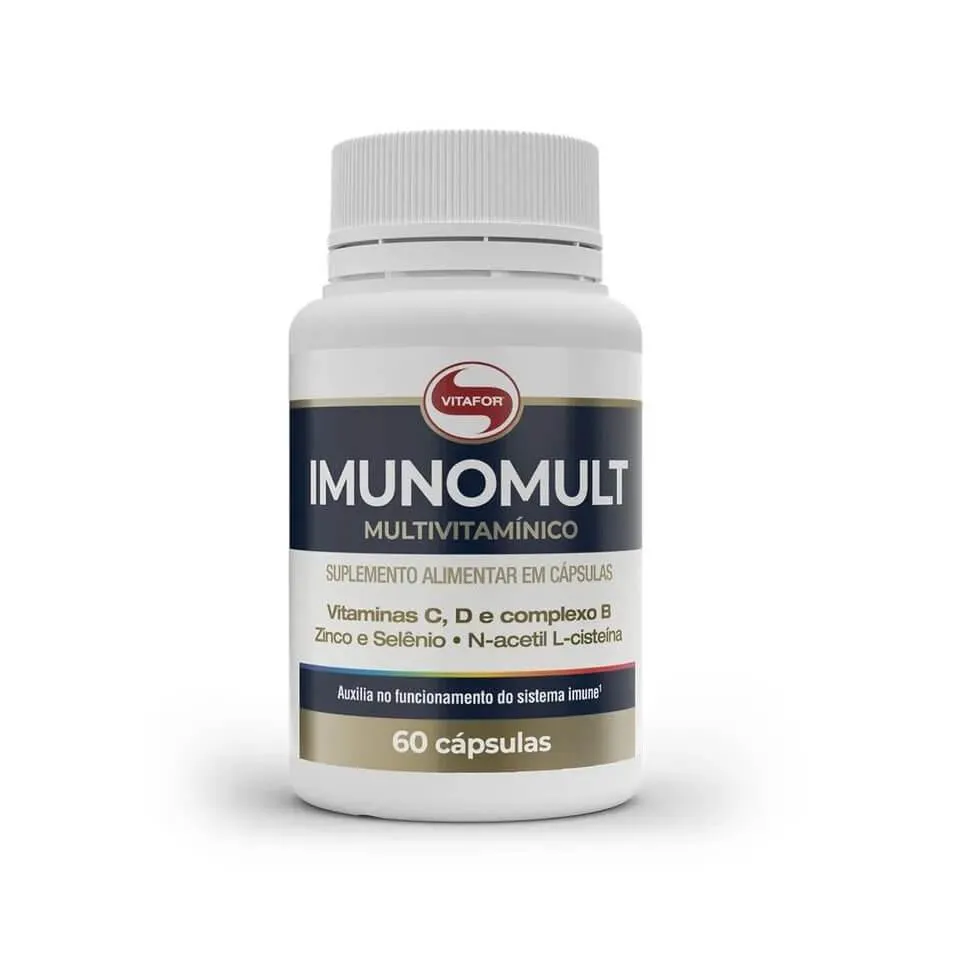 IMUNOMULT MULTIVITAMíNICO 1000MG (60 CAPS) - PADRãO: ÚNICO