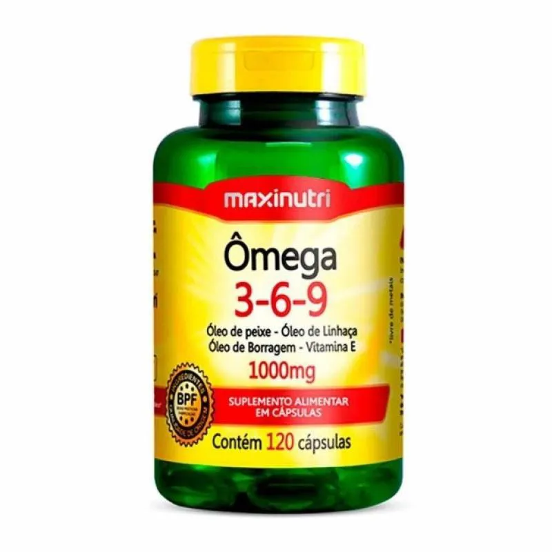 ÔMEGA TRIPLO 1000MG (120 CAPS) - PADRãO: ÚNICO