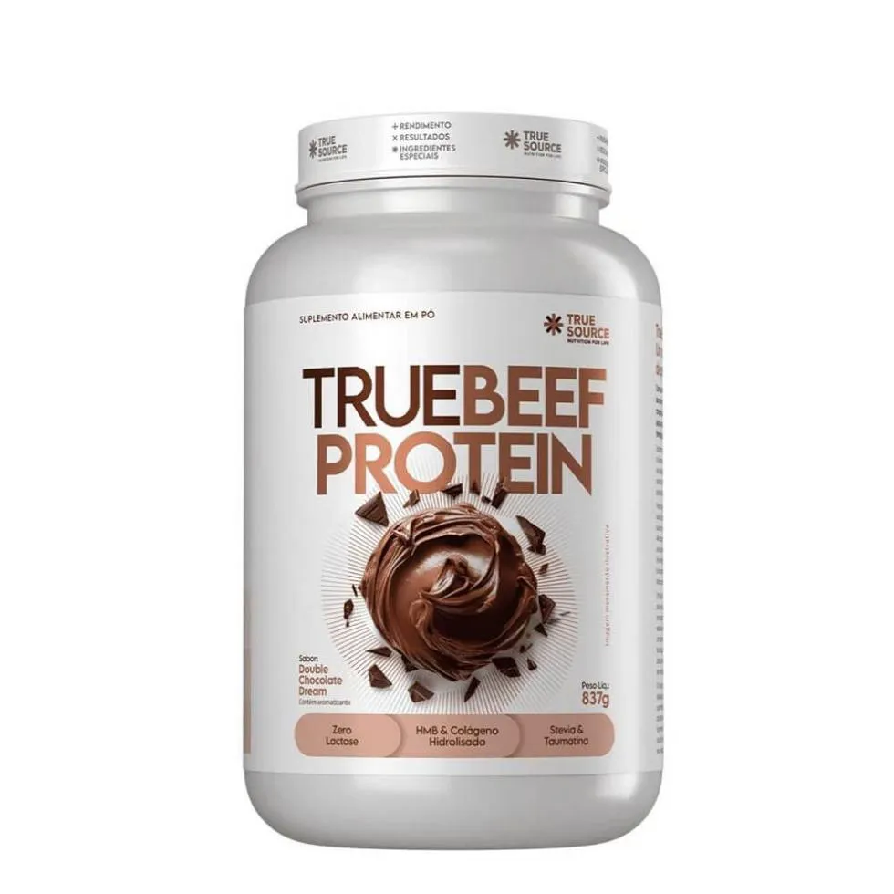 TRUE BEEF PROTEIN (837G) - SABOR: DOUBLE CHOCOLATE DREAM