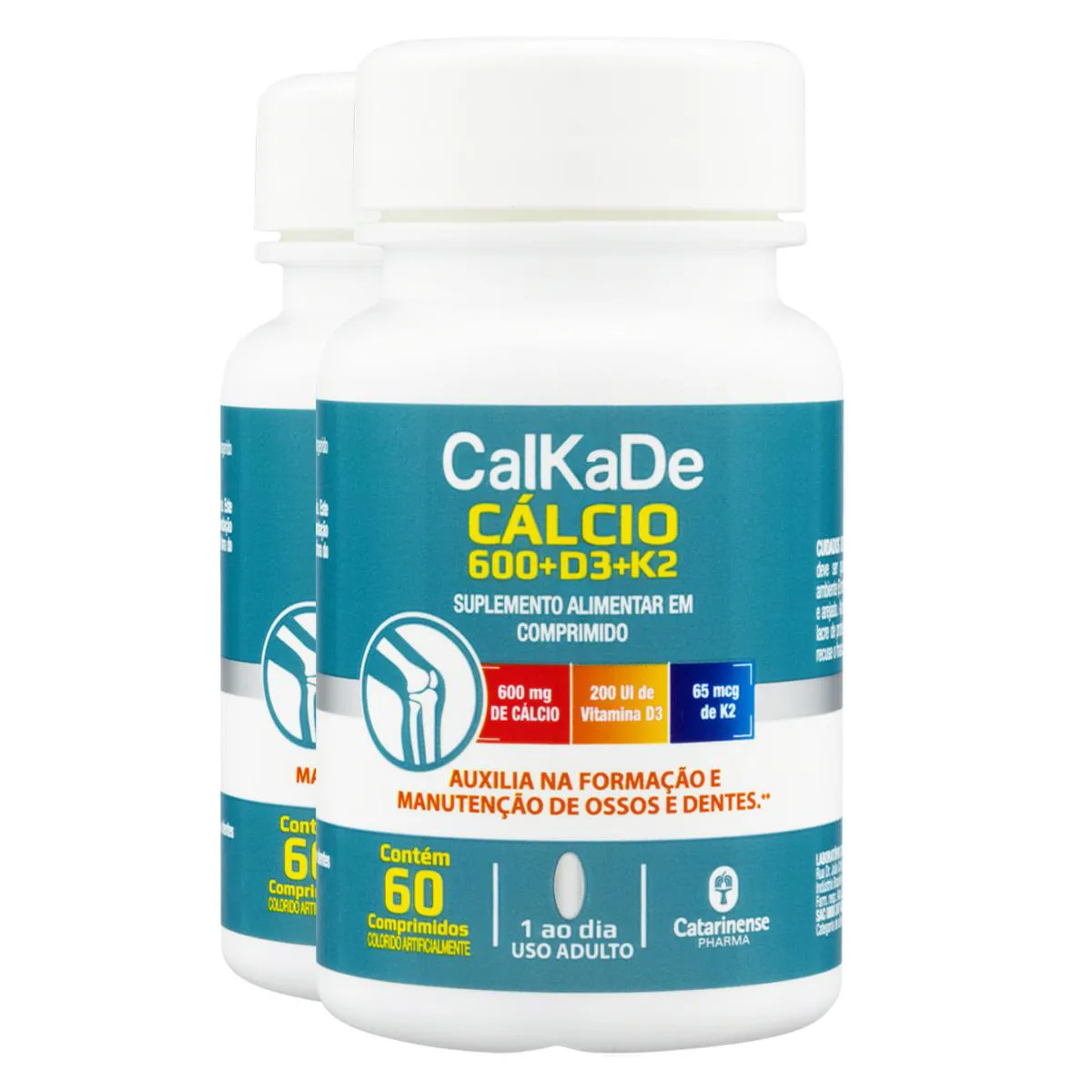 Kit 2 Calkade Catarinense 60 Comprimidos