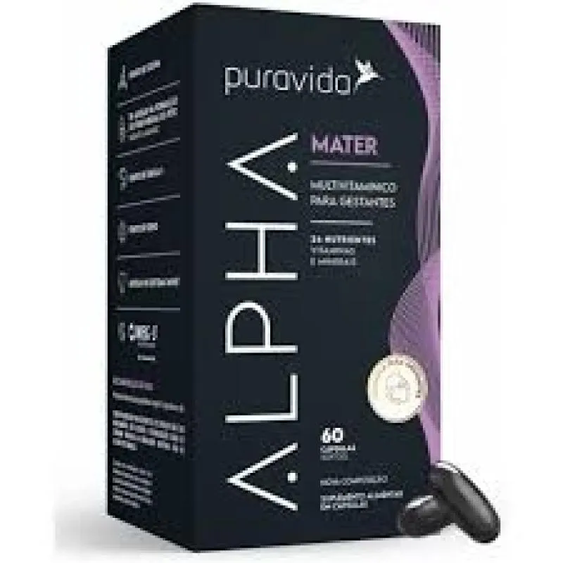 ALPHA MATER (60 CAPS) - PADRãO: ÚNICO