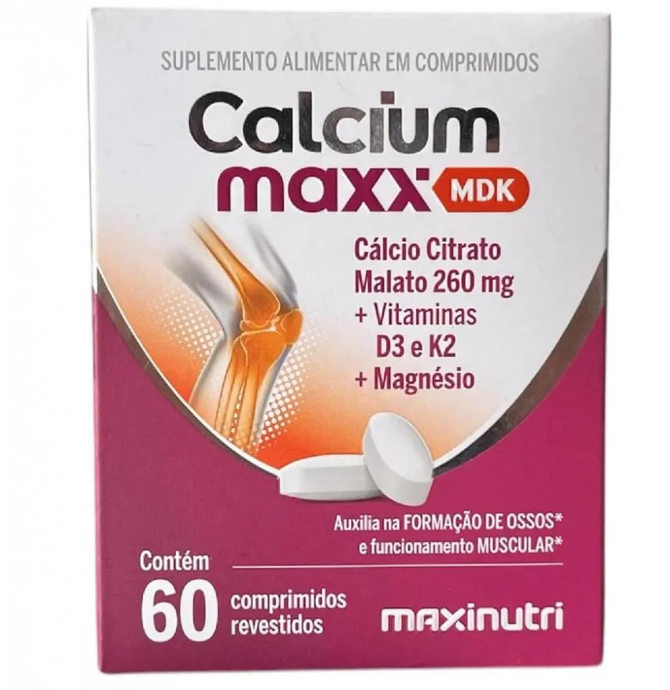 CALCIUM MAXX MDK (60 COMP) - PADRãO: ÚNICO