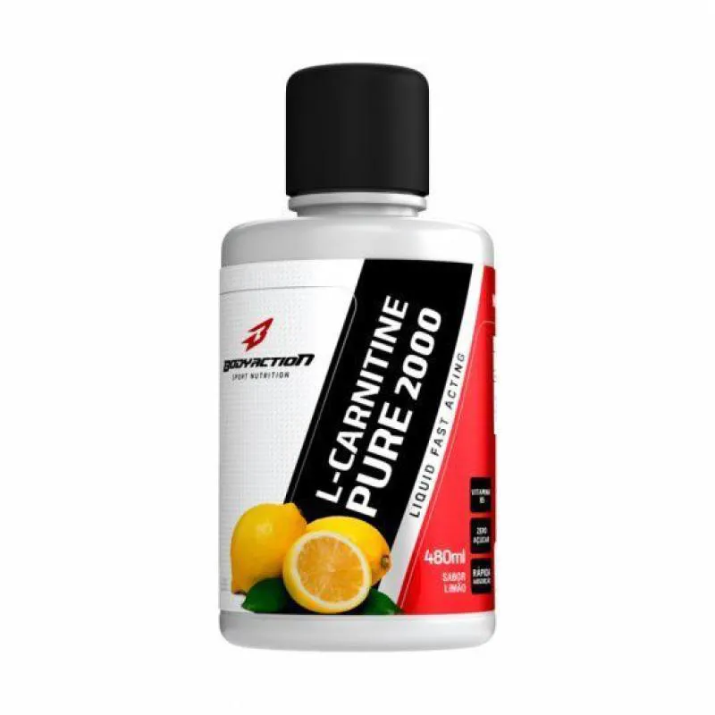 L-CARNITINE PURE 2000 (480ML) - SABOR: LIMãO