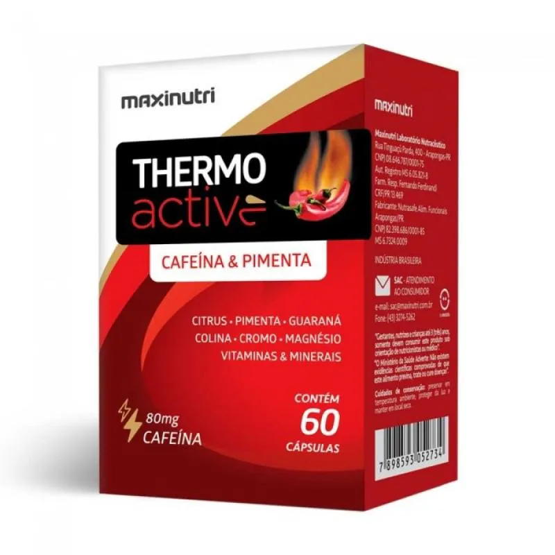 THERMO ACTIVE (60 CAPS) - PADRãO: ÚNICO