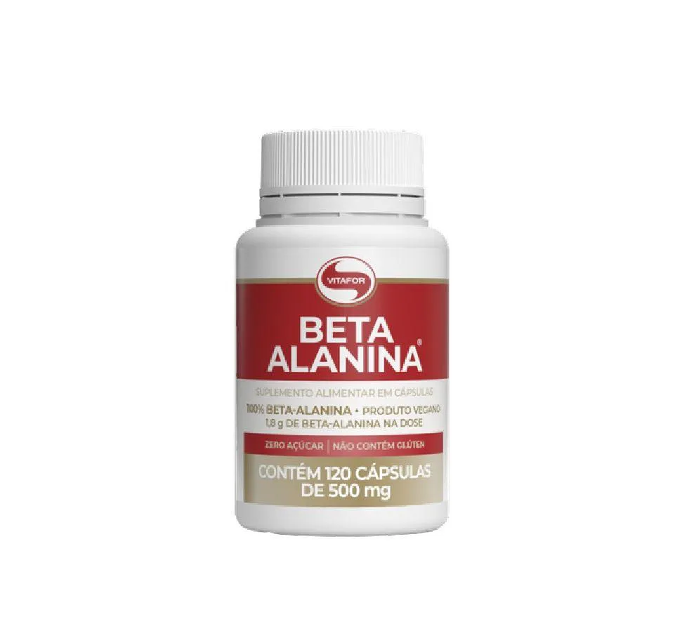BETA ALANINA 500MG (120 CAPS) - PADRãO: ÚNICO