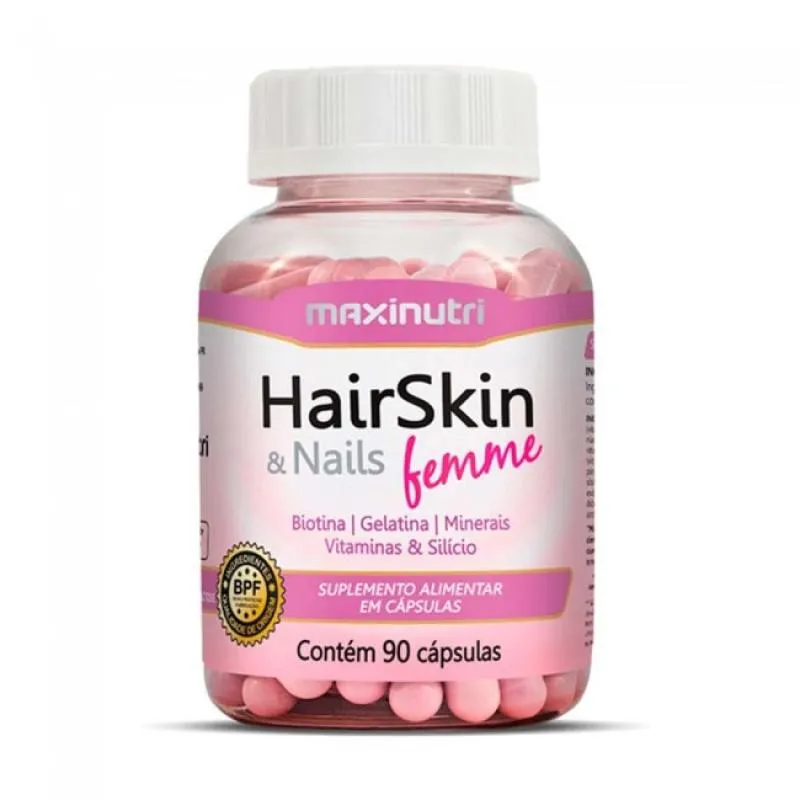 HAIR SKIN E NAILS FEMME (90 CAPS) - PADRãO: ÚNICO