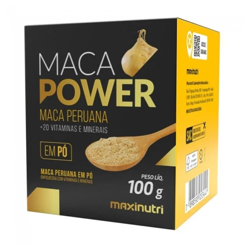 MACA POWER EM Pó (100G) - PADRãO: ÚNICO
