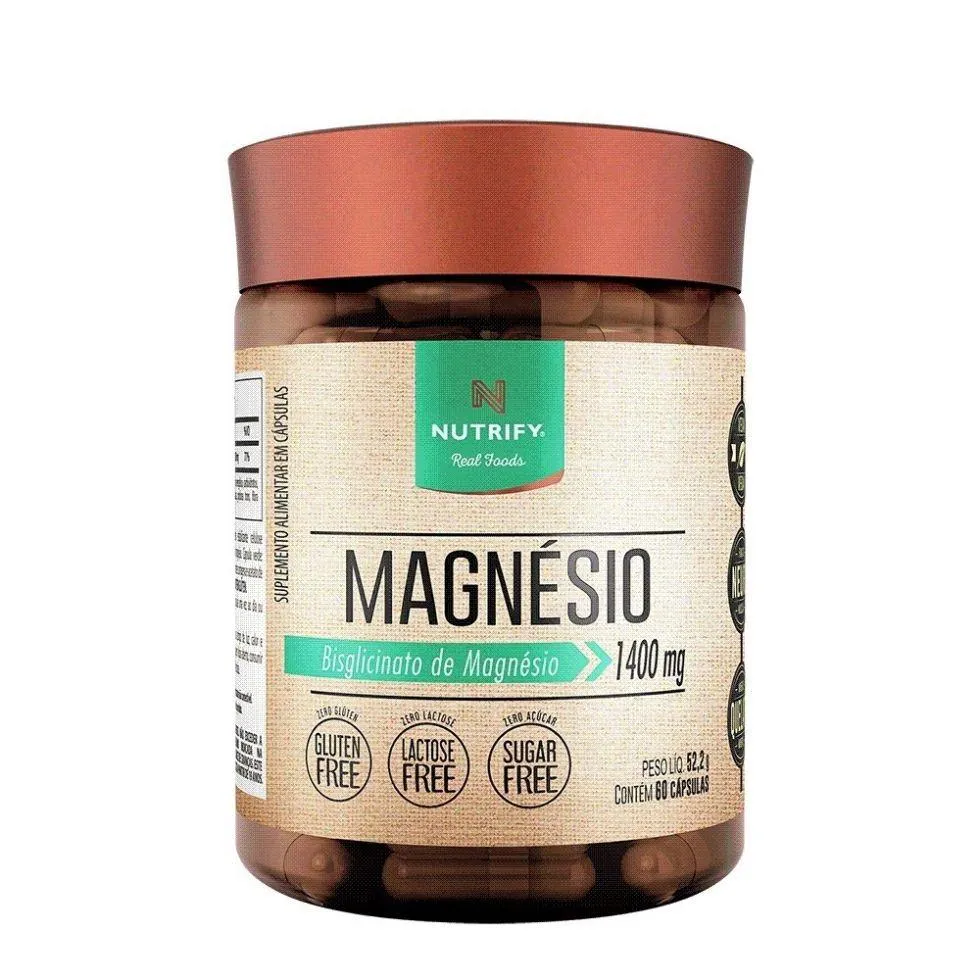 MAGNéSIO 1400MG (60 CAPS) - PADRãO: ÚNICO