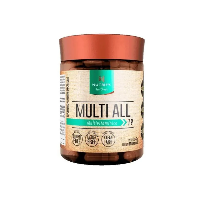 MULTI ALL MULTIVITAMíNICO (60 CAPS) - PADRãO: ÚNICO