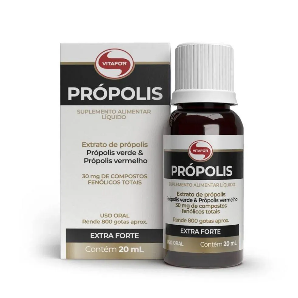 PRóPOLIS LíQUIDA EM GOTAS (20ML) - PADRãO: ÚNICO