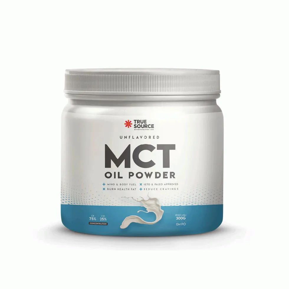 TRUE MCT OIL POWDER (300G) - SABOR: SEM SABOR