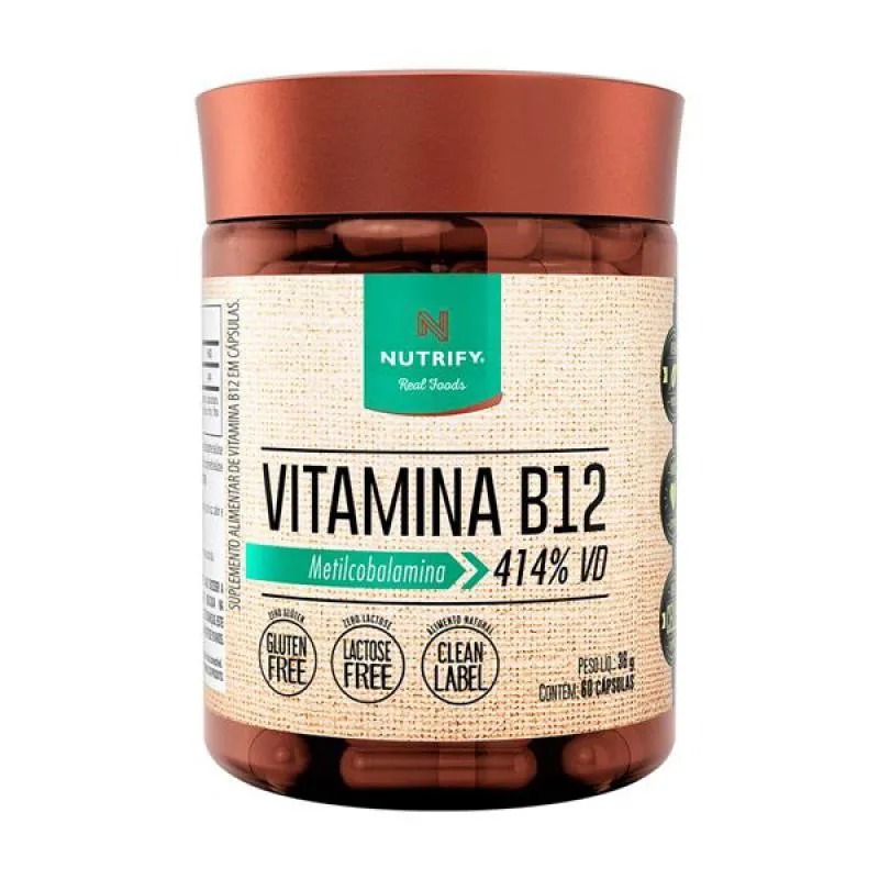 VITAMINA B12 (60 CAPS) - PADRãO: ÚNICO