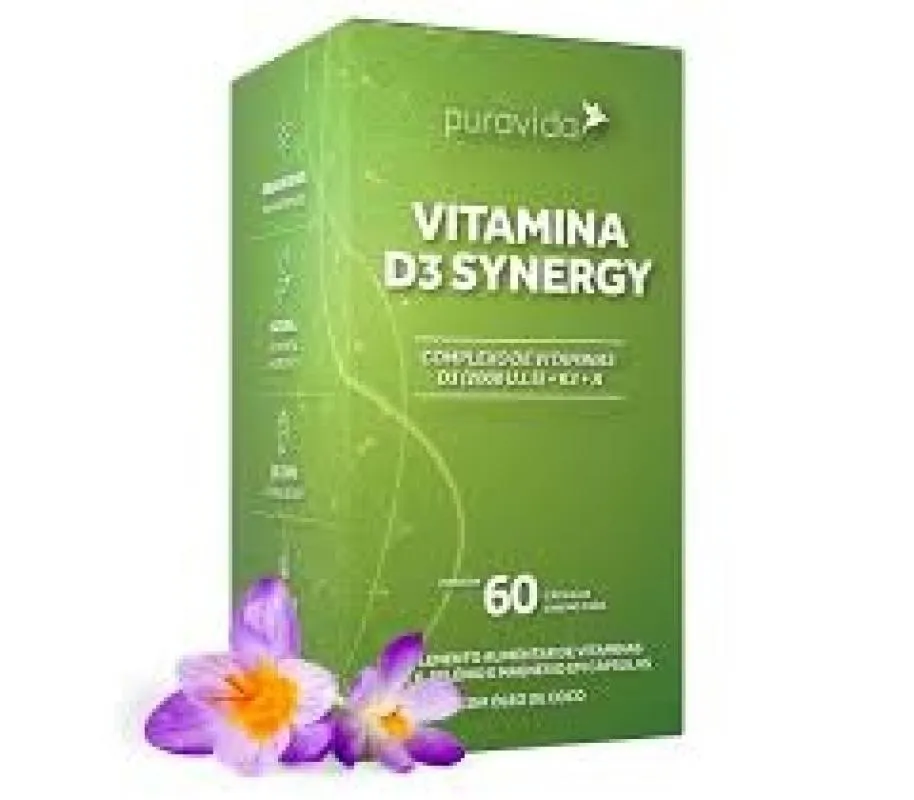VITAMINA D3 SINERGY (60 CAPS) - PADRãO: ÚNICO